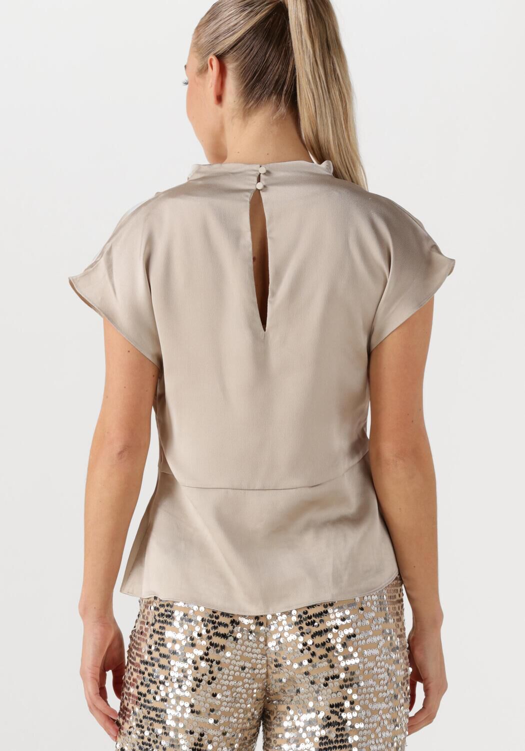BRUUNS BAZAAR Dames Tops & T-shirts Tinja Blouse Beige