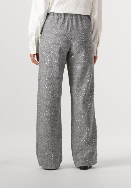 Grijze ALIX THE LABEL Wijde broek LADIES WOVEN SEQUIN PANT - large