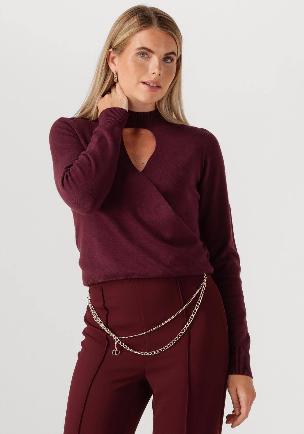 TWINSET MILANO Dames Truien & Vesten 252tp3060 Bordeaux
