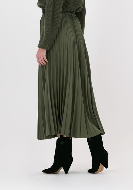 Groene SELECTED FEMME Maxirok SLFALEXANDRA MW ANKLE PLISSE S - large