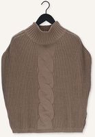 Beige SUMMUM Spencer SLEEVELESS CABLE SWEATER WOOL Beige SUMMUM Spencer SLEEVELESS CABLE SWEATER WOOL - medium