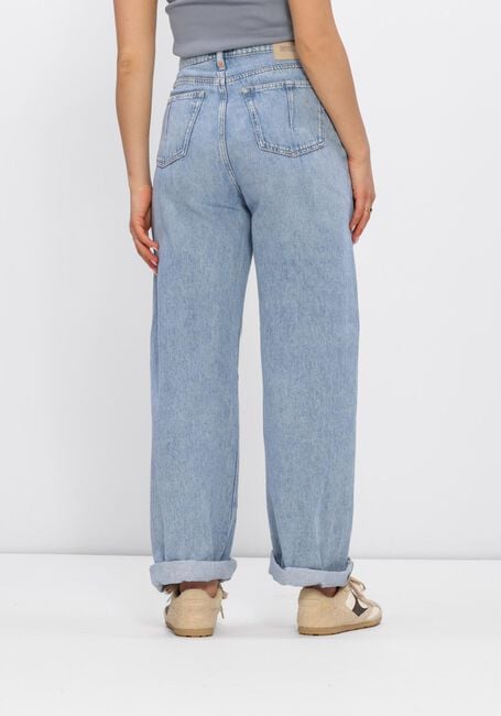 Blauwe DRYKORN Wide jeans LIABLE BARREL - large