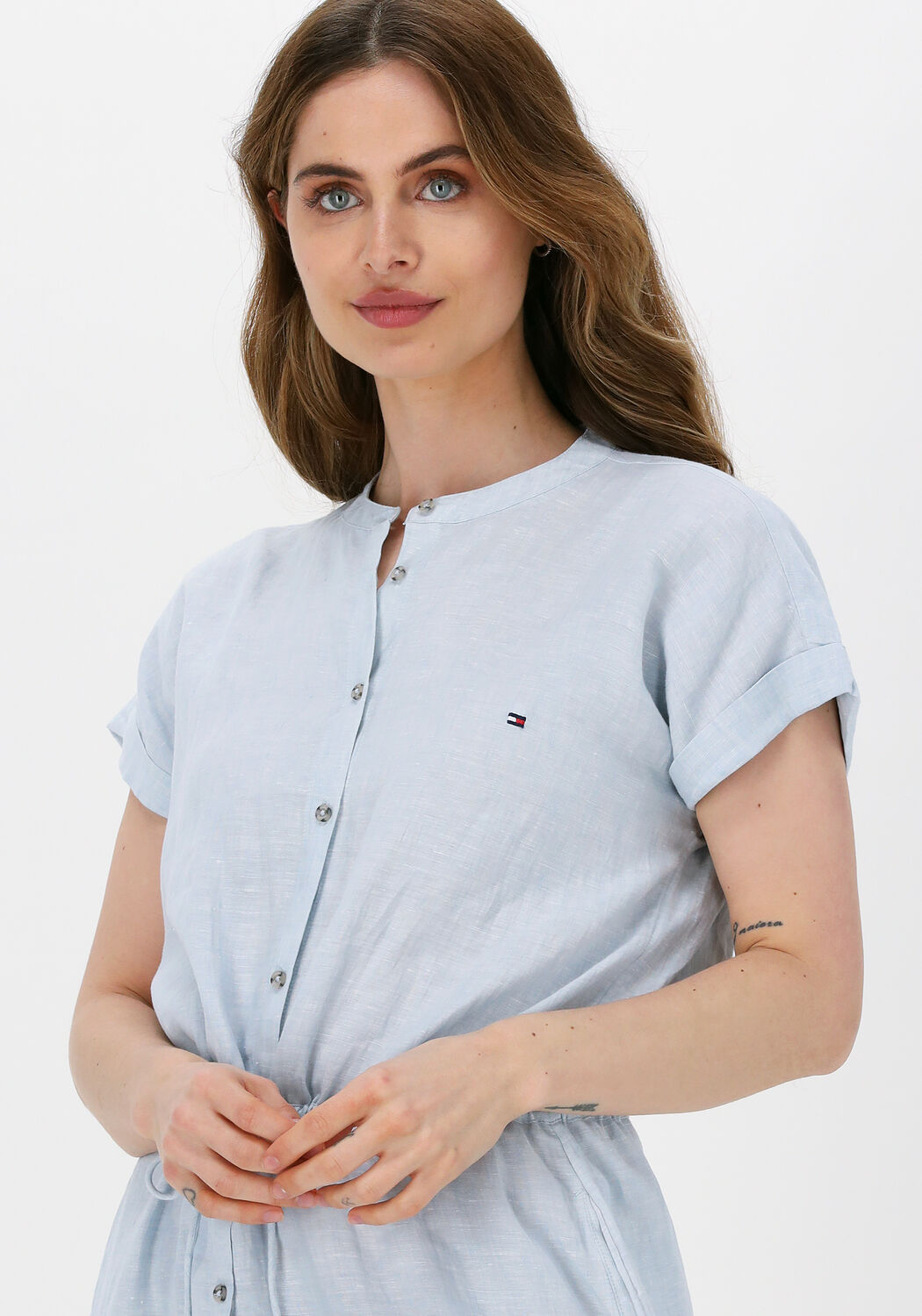 T shirt 2025 jurk tommy hilfiger