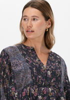 Paarse SISSEL EDELBO Blouses BIBI BALLOON SILK TOP - medium