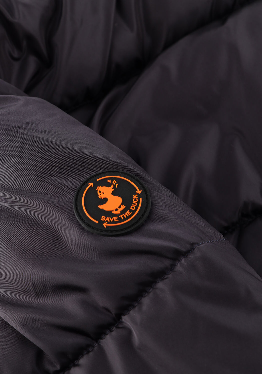 Zwarte SAVE THE DUCK Gewatteerde jas HONEY - large