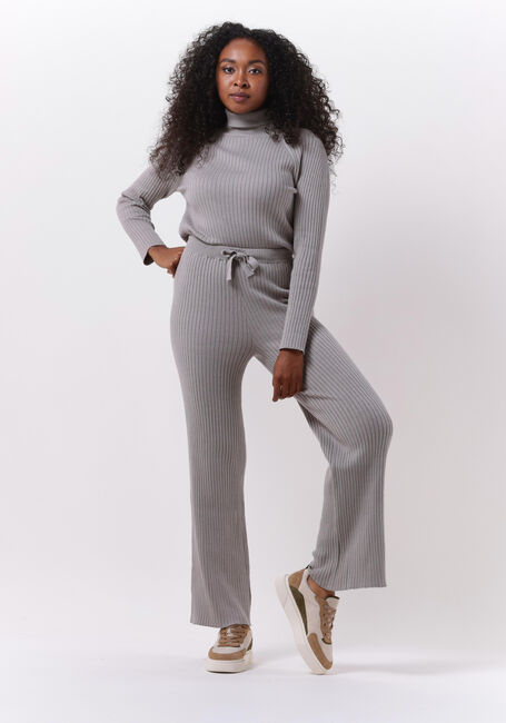 Lichtgrijze ESMÉ STUDIOS Coltrui JUNE ROLL NECK KNIT - large