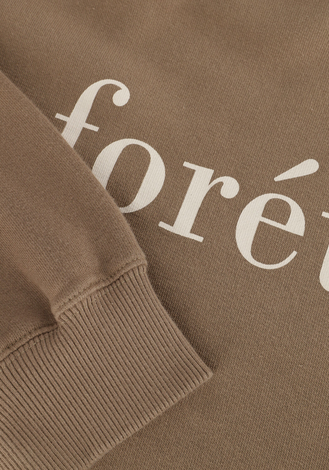 Taupe FOR&Eacute;T Trui STILL SWEATSHIRT - large