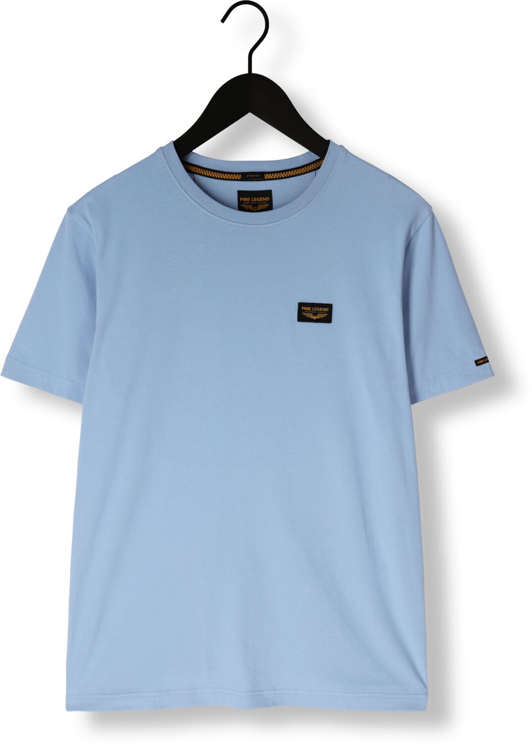 PME LEGEND Heren Polo's & T-shirts Short Sleeve R-neck Guyver Tee Blauw