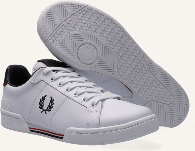 Witte FRED PERRY Lage sneakers B1252 Witte FRED PERRY Lage sneakers B1252 - large