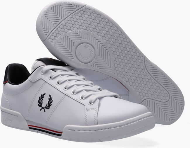 Witte FRED PERRY Lage sneakers B1252 - large