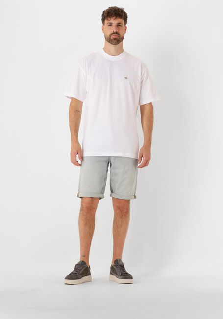 Lichtblauwe CALVIN KLEIN Shorts SLIM SHORT - large