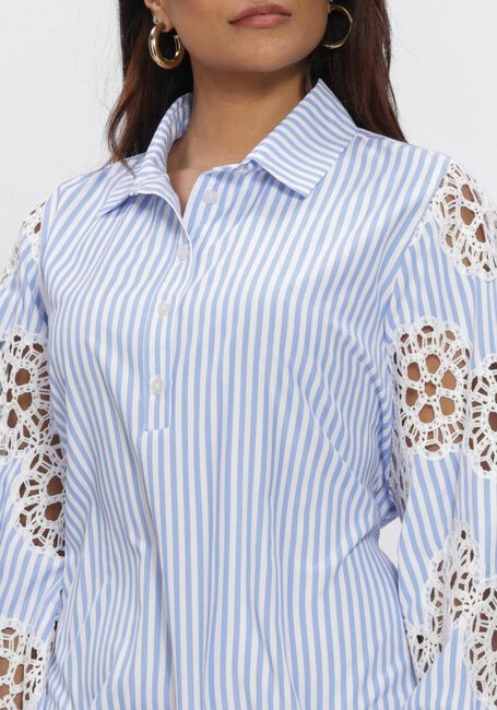 Blauwe ANA ALCAZAR Midi jurk 041781-3801 - large