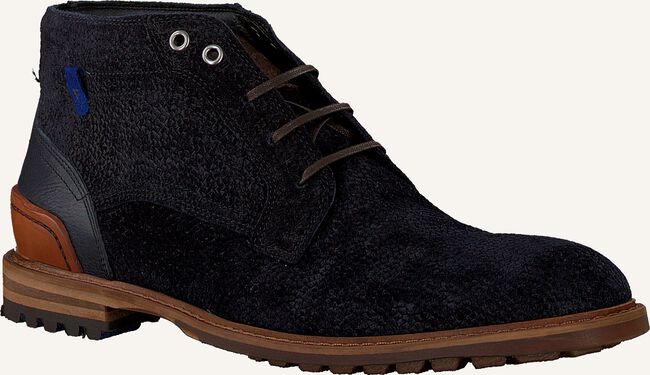 Blauwe FLORIS VAN BOMMEL Veterschoenen 20228 Blauwe FLORIS VAN BOMMEL Veterschoenen 20228 - large