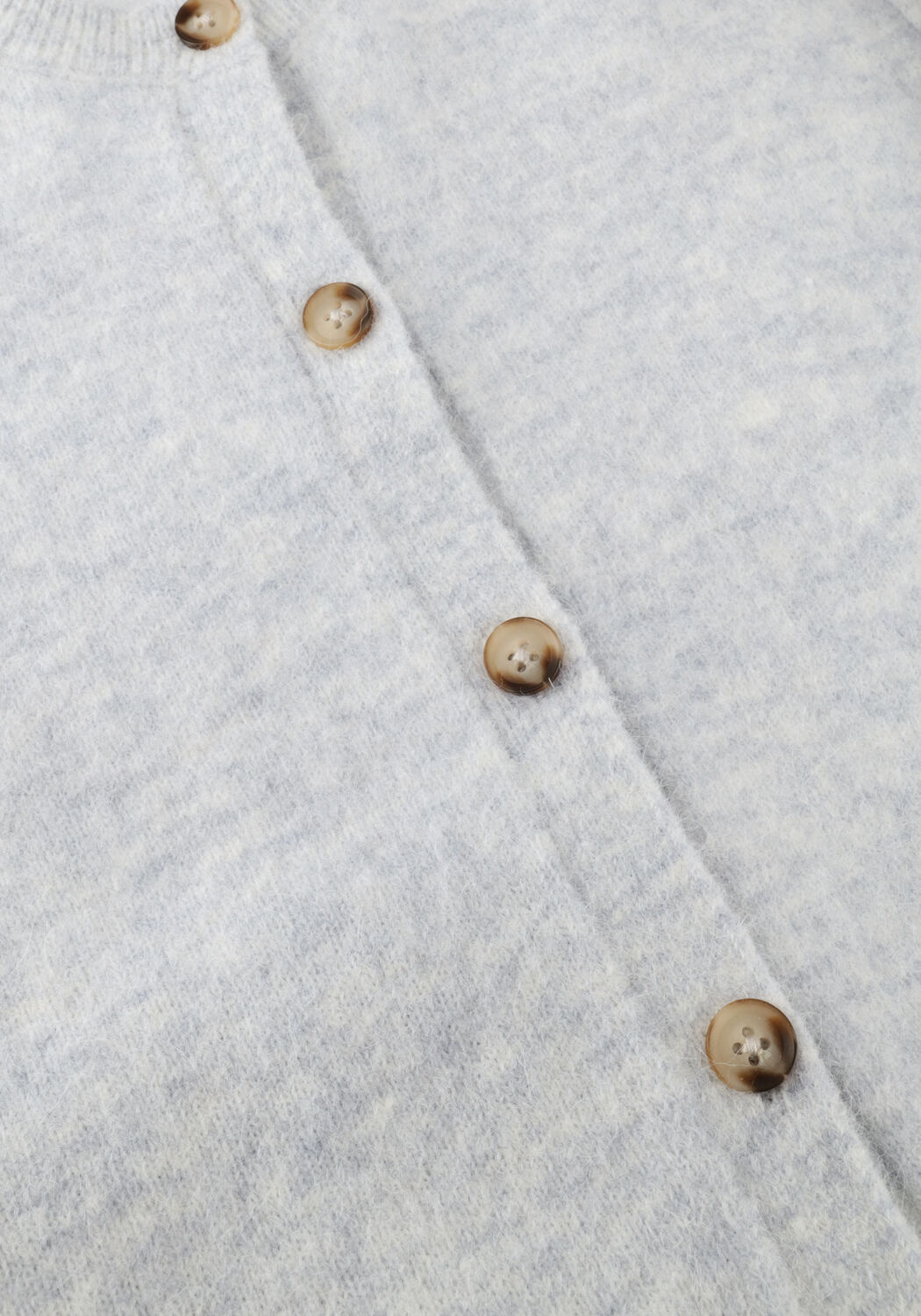 Lichtgrijze KNIT-TED Vest MEG - large