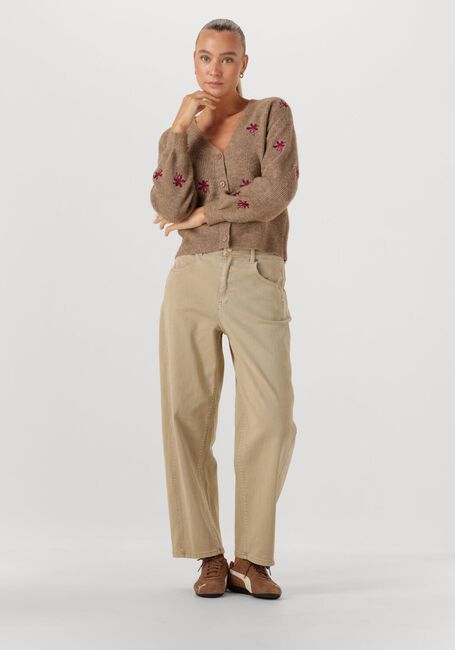 Camel Y.A.S. Vest YASFLEUR LS KNIT CARDIGAN - large