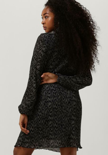 Zwarte LEVETE ROOM Mini jurk LR-WELLS 2 DRESS - large