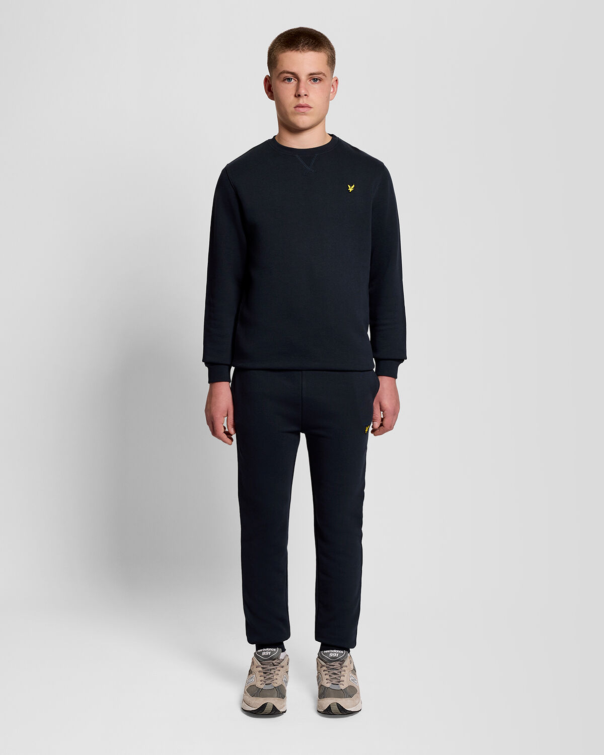 Donkerblauwe LYLE & SCOTT Joggingbroek SWEAT PANT - large