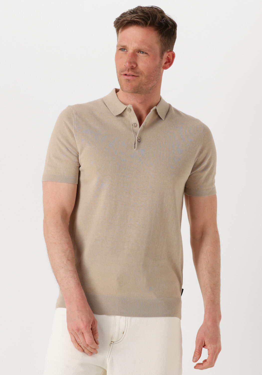 SAINT STEVE Heren Polo's & T-shirts Vince Beige