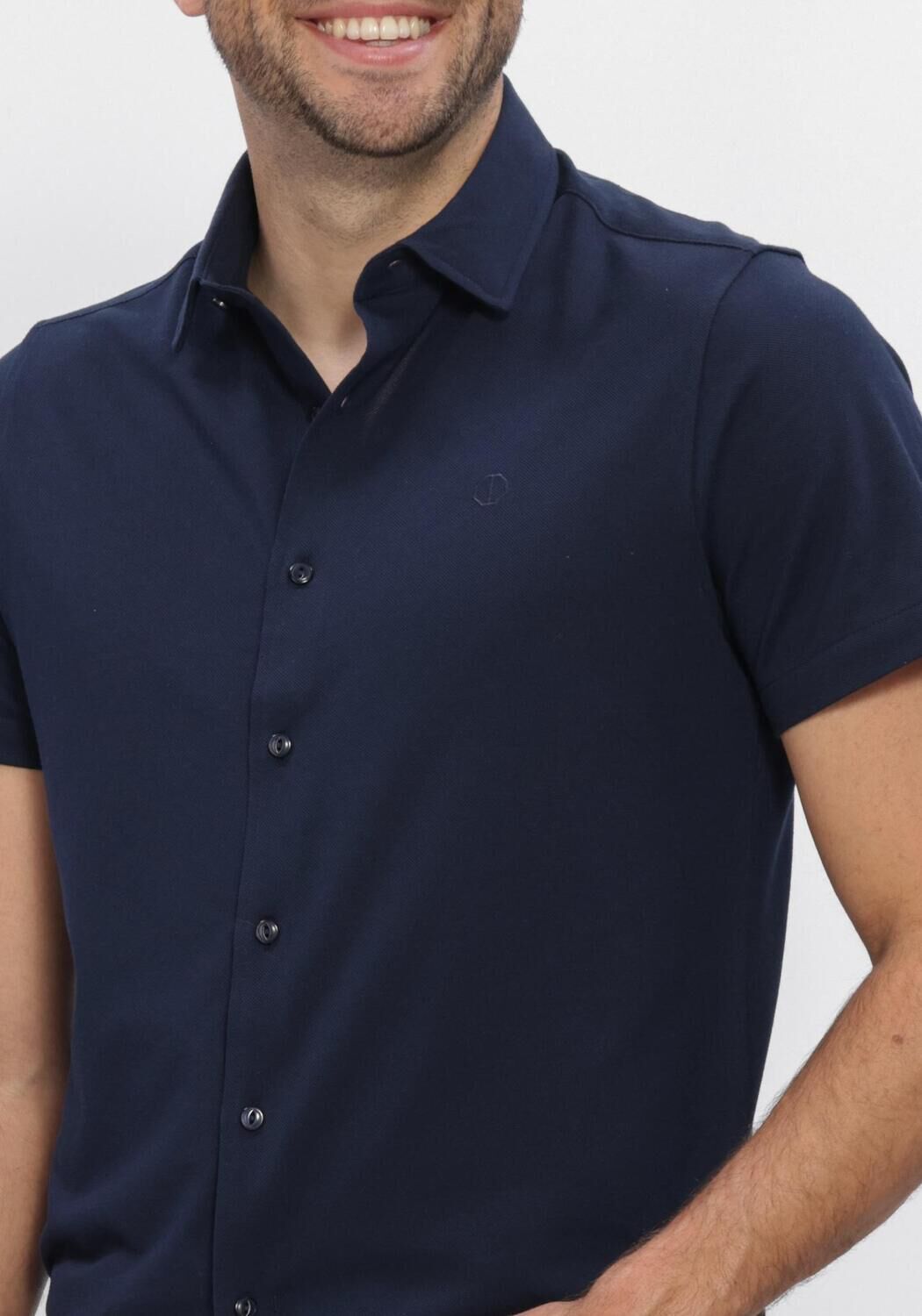 Donkerblauwe DSTREZZED Casual overhemd ANTHONY SHIRT - large