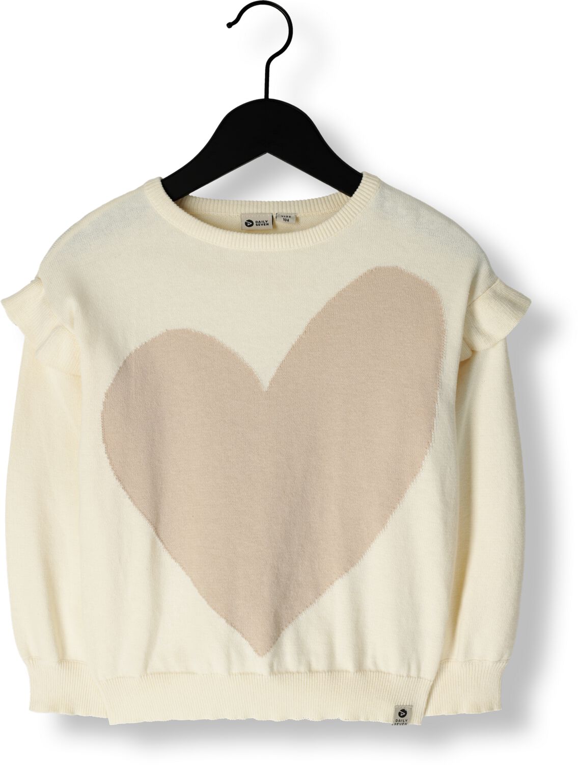 DAILY7 Meisjes Truien & Vesten Knitted Sweat Fancy Beige