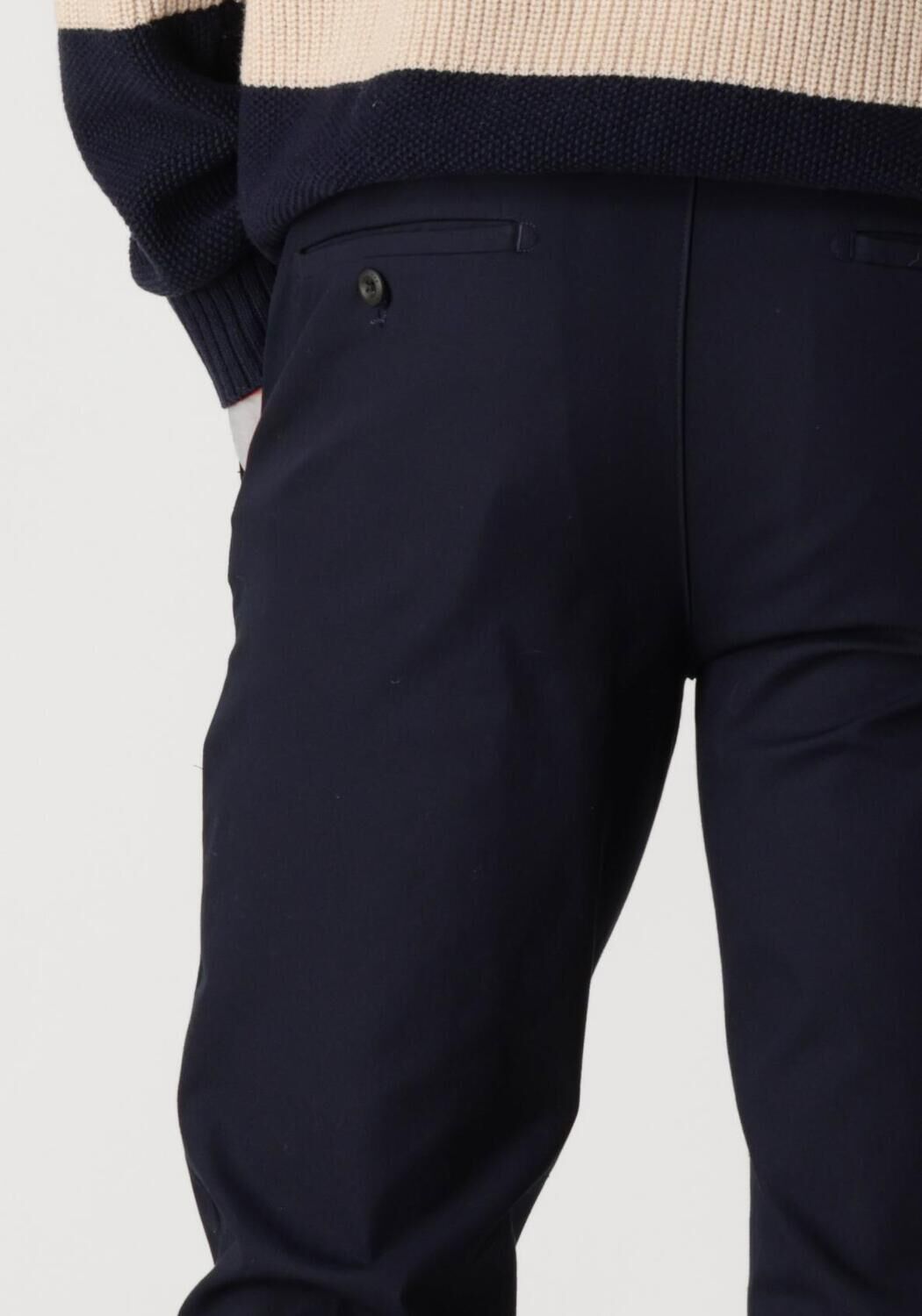 TOMMY HILFIGER Heren Broeken Denton Tech Chino Blauw