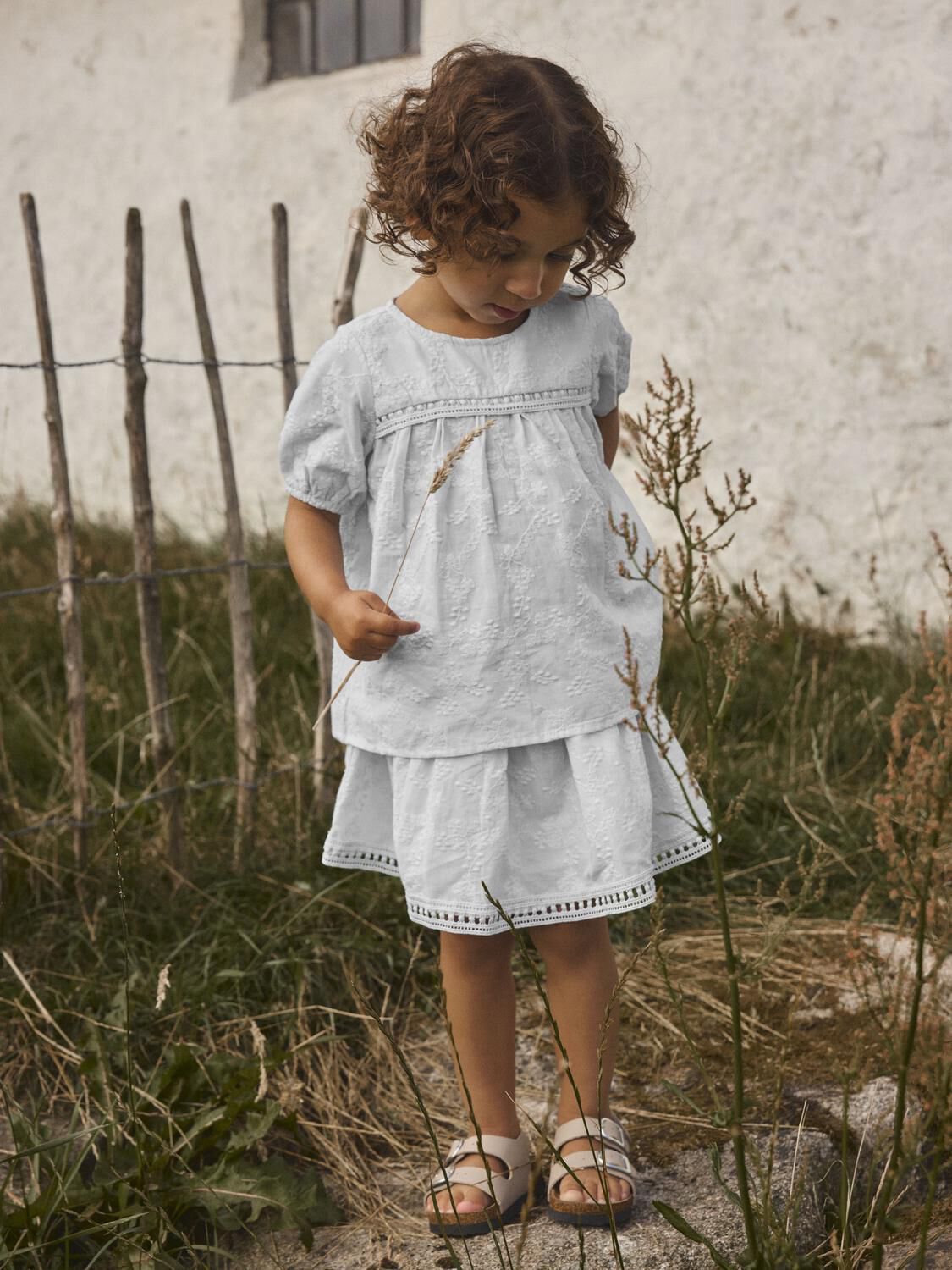 Blauwe LIL' ATELIER Minirok NMFJIVA SKORT LIL - large