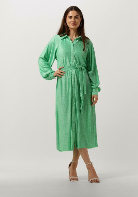Groene Y.A.S. Midi jurk YASOMIRA LS MIDI DRESS S - large