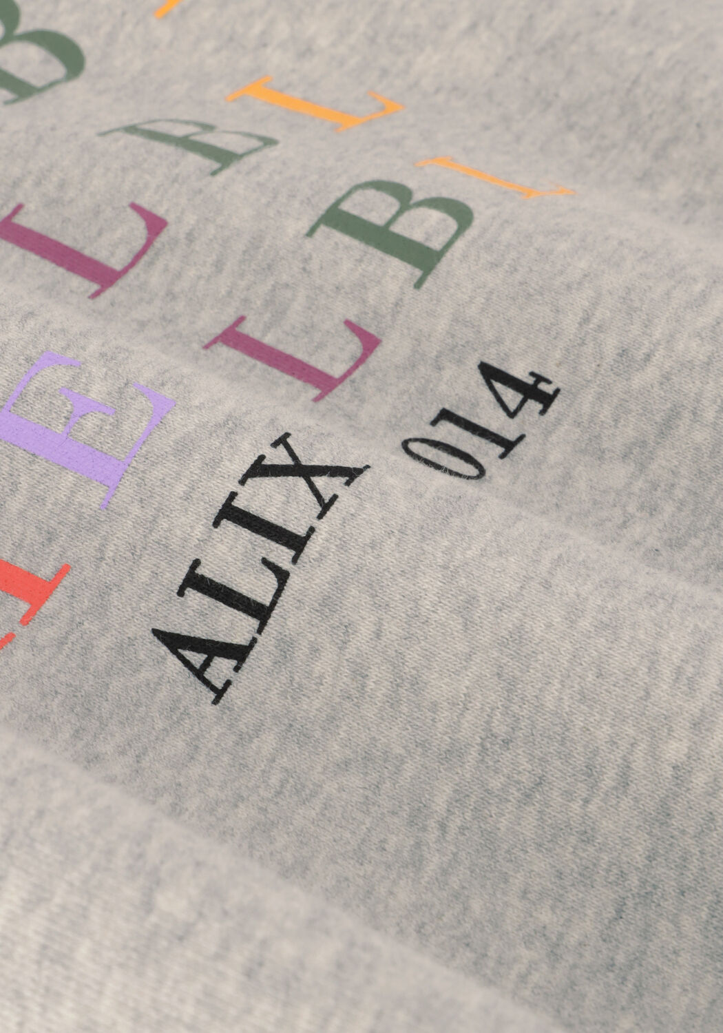 Grijze ALIX THE LABEL Trui LADIES KNITTED THE LABEL SWEATER - large