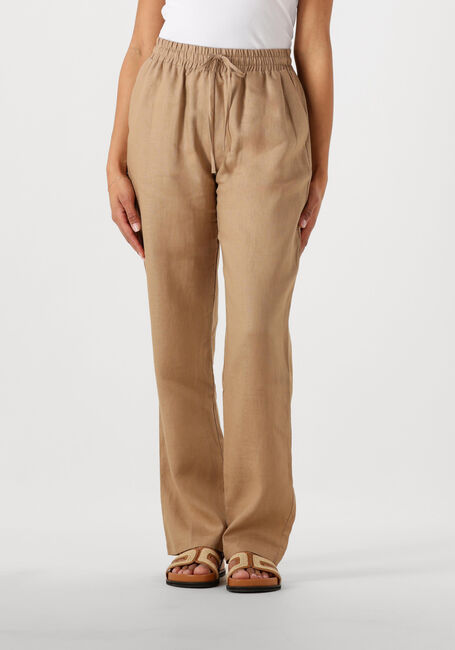 Beige RESORT FINEST Pantalon LINEN PANTS - large