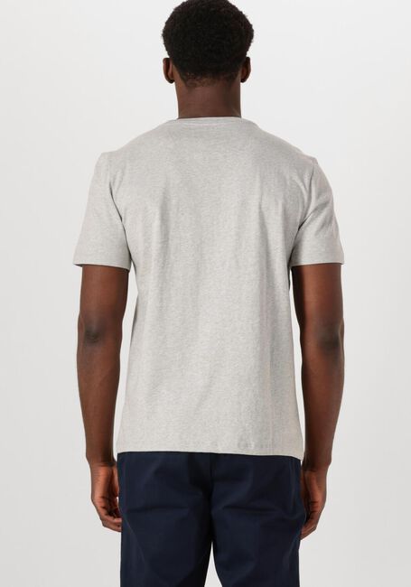 Grijze SCOTCH & SODA T-shirt LOGO T-SHIRT - large