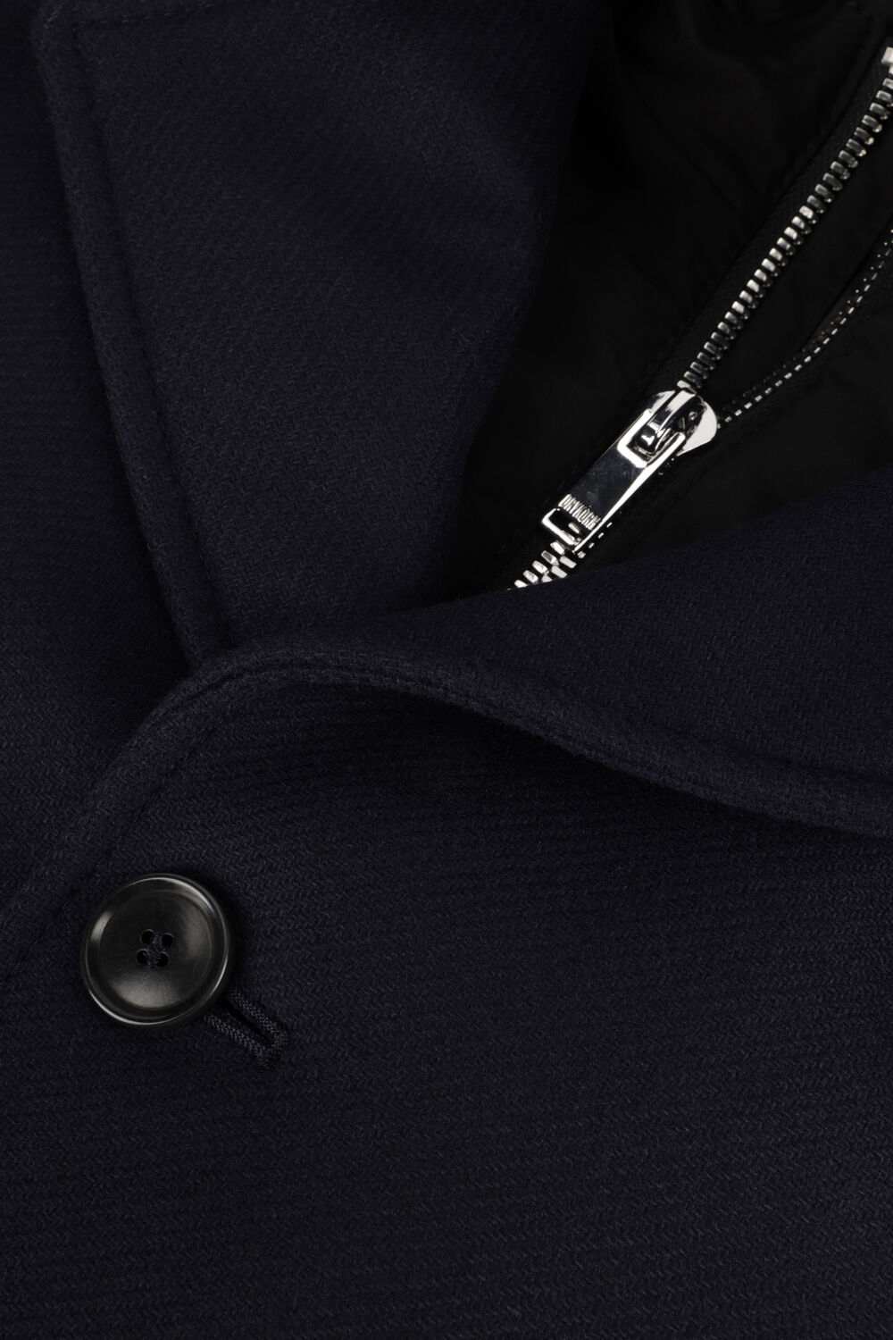 Donkerblauwe DRYKORN Mantel SKARO - large