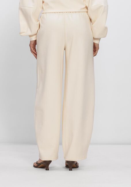 Creme ALIX THE LABEL Broeken LADIES KNITTED BALLOON SWEAT PANTS - large