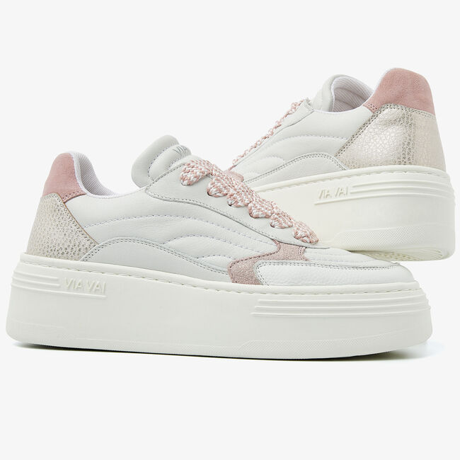 Roze VIA VAI Lage sneakers ISA JOSIE - large