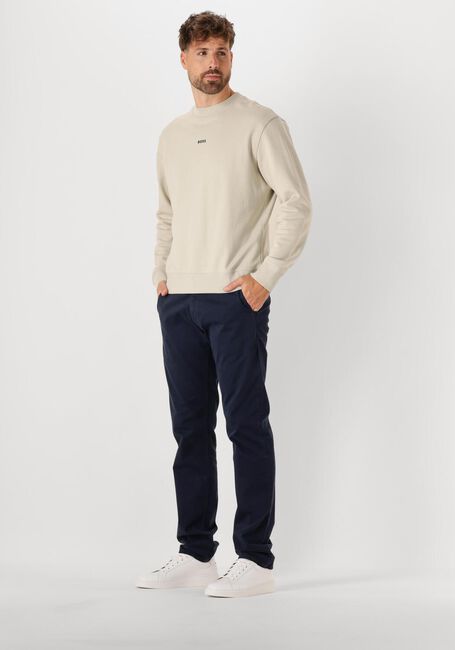 Beige BOSS ORANGE Sweater WESMALLCREW 10244192 01 - large