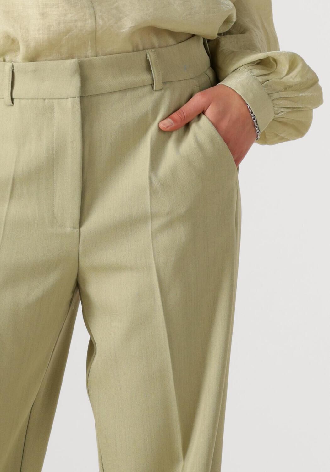 AAIKO Dames Broeken Robin Pes 681 Khaki