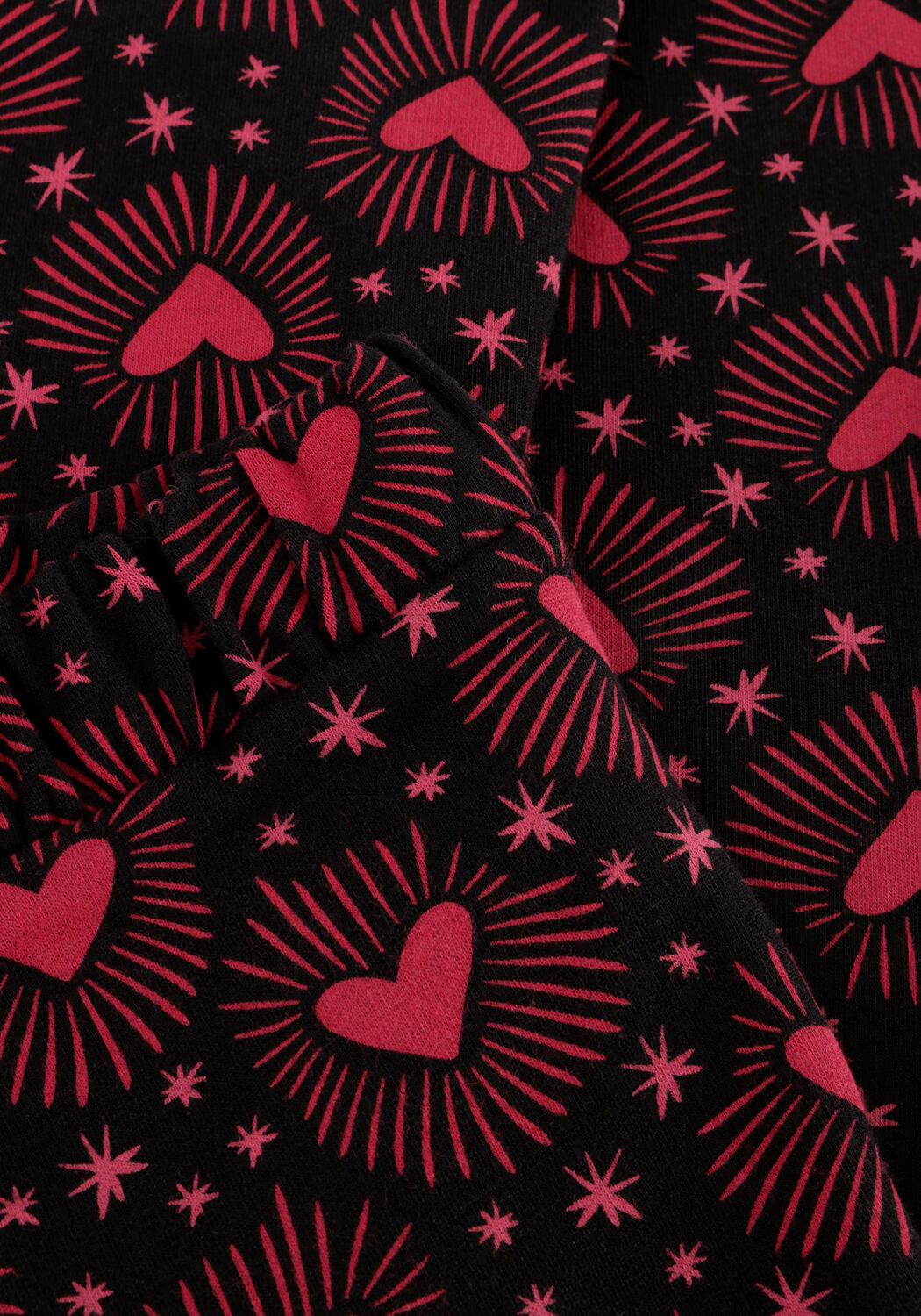 Zwarte LOOXS Little Flared broek 2533-7671 - large