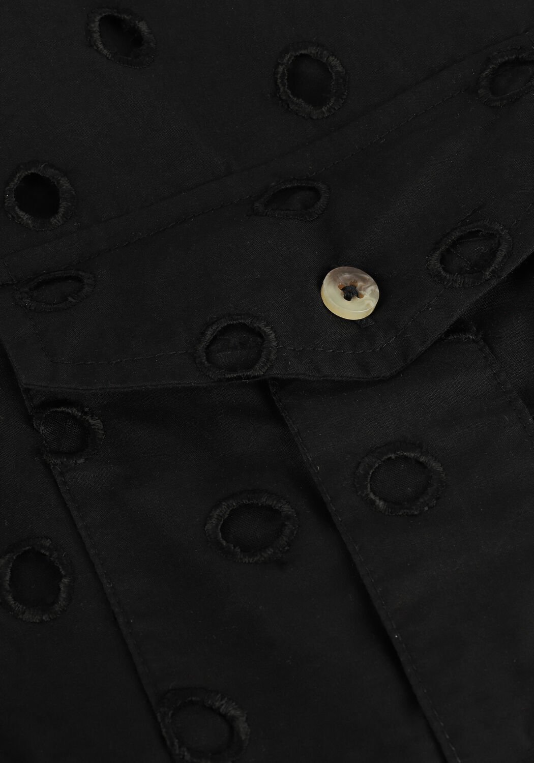 Zwarte LEON & HARPER Playsuits OLI TC04 EYELET - large