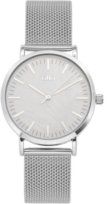 Zilveren IKKI Horloge HAYLEY - large