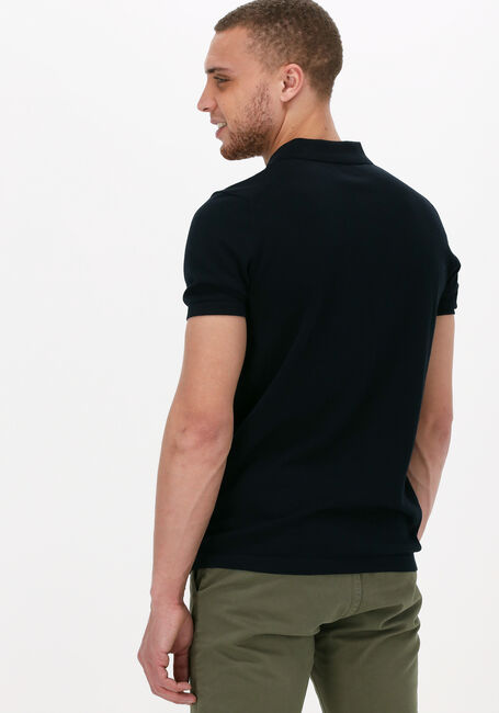 Zwarte DSTREZZED Polo POLO S/S COTTON KNIT - large