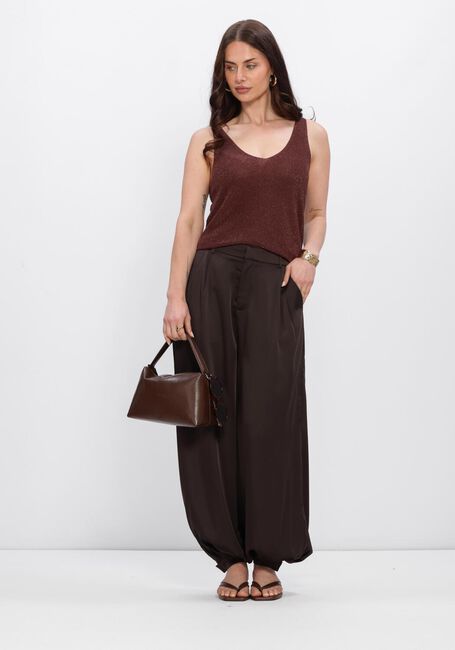 Bruine YDENCE Top KNITTED TOP LUX - large