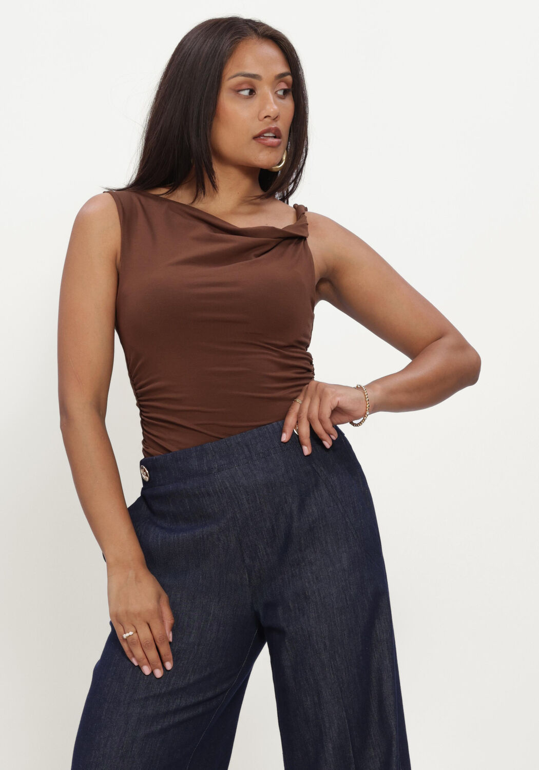 Bruine JOSH V Top VELIA TOP - large