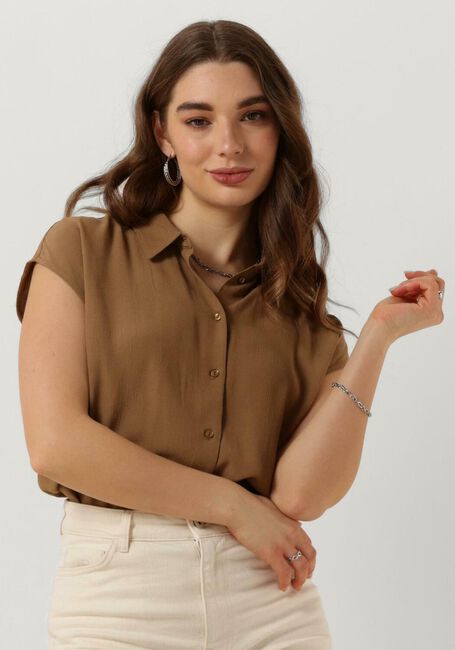 Khaki BY-BAR Blouses KIEK VISCOSE TOP - large