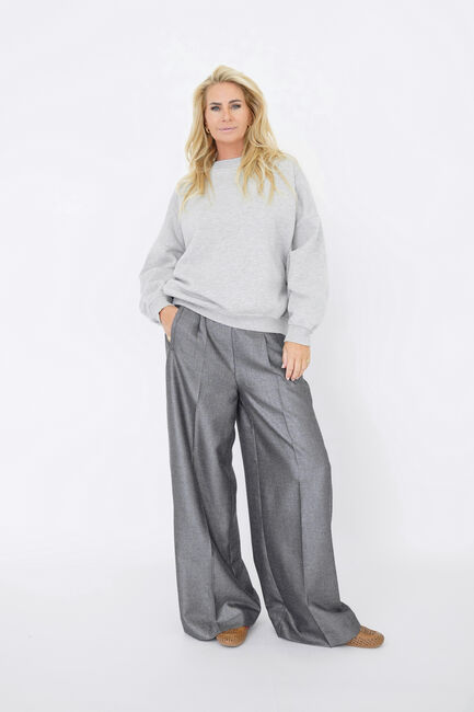 Lichtgrijze EST'SEVEN Tops & T-shirts MONCHOU SWEATER - large