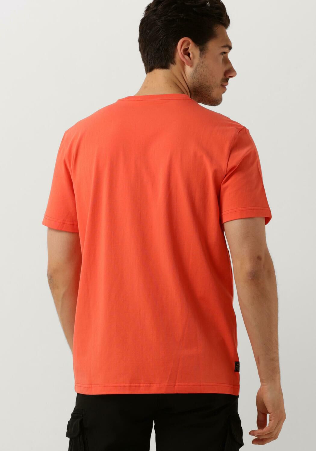 PME LEGEND Heren Polo's & T-shirts Short Sleeve R-neck Cotton Elastan Jersey Rood