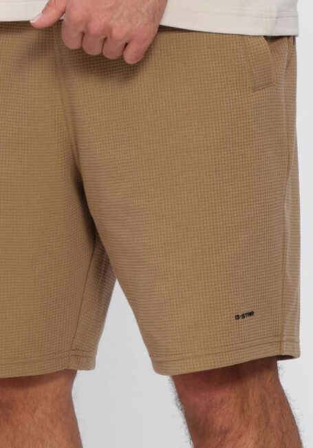 Khaki G-STAR RAW Korte broek STRUCTURED JERSEY SHORT - large