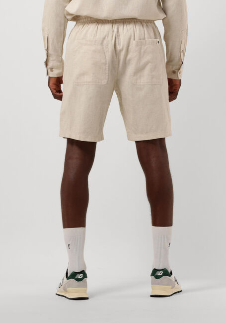 Beige ANERKJENDT Korte broek AKJAMES LINEN ELAST - large