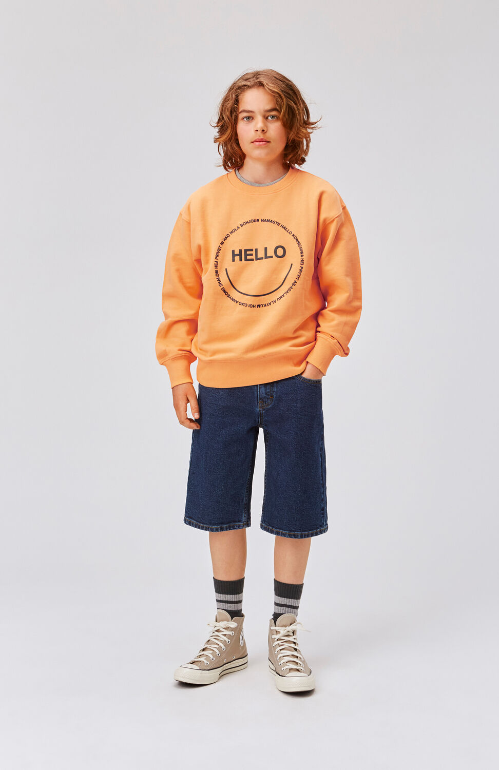 Oranje MOLO Trui MEMPHIS UNISEX Omoda