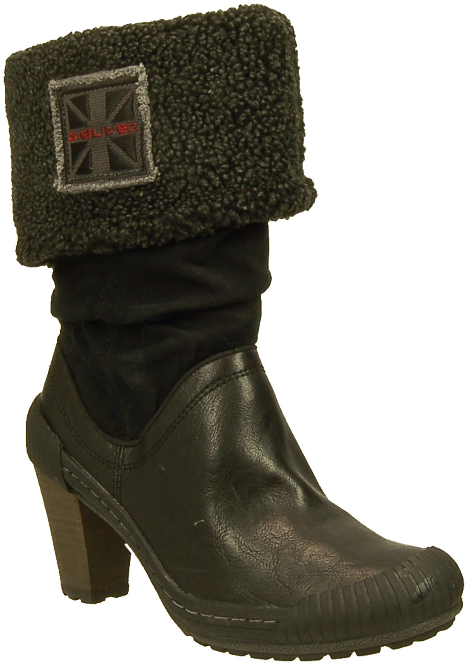 Zwarte S.OLIVER Hoge laarzen 26622 | Omoda