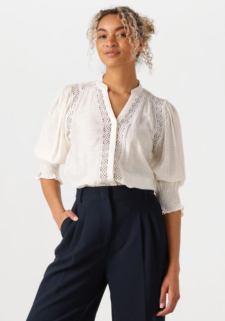 Ecru CO'COUTURE Blouses CARYNCC SS SHIRT - large