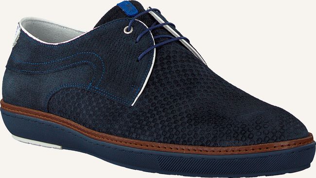 Blauwe FLORIS VAN BOMMEL Veterschoenen 14020 Blauwe FLORIS VAN BOMMEL Veterschoenen 14020 - large